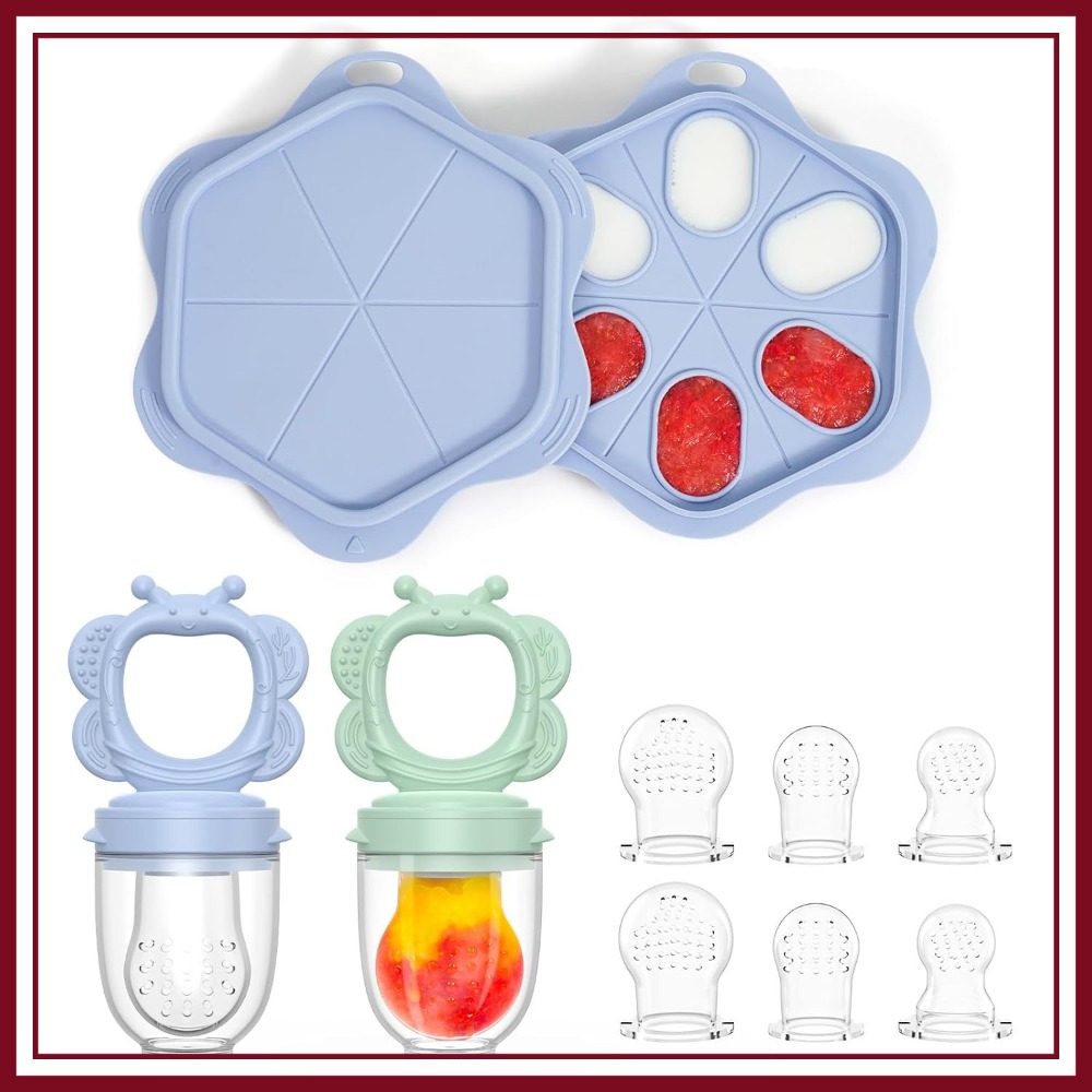 Baby Food Tray - Silicone Baby Fruit Food Feeder (2
