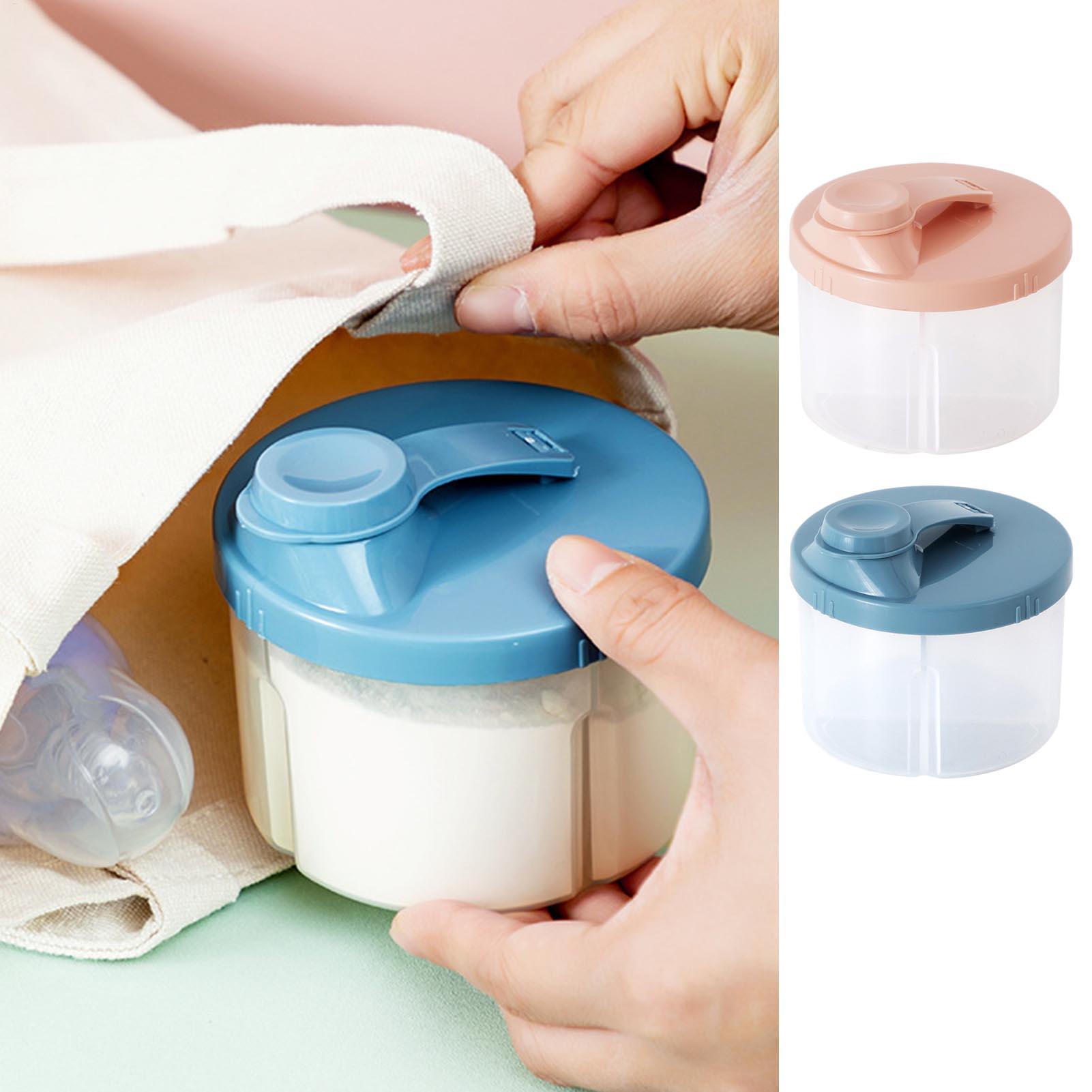 Baby Food Jar - 9.4x6cm Portable Milk Powder Container Baby
