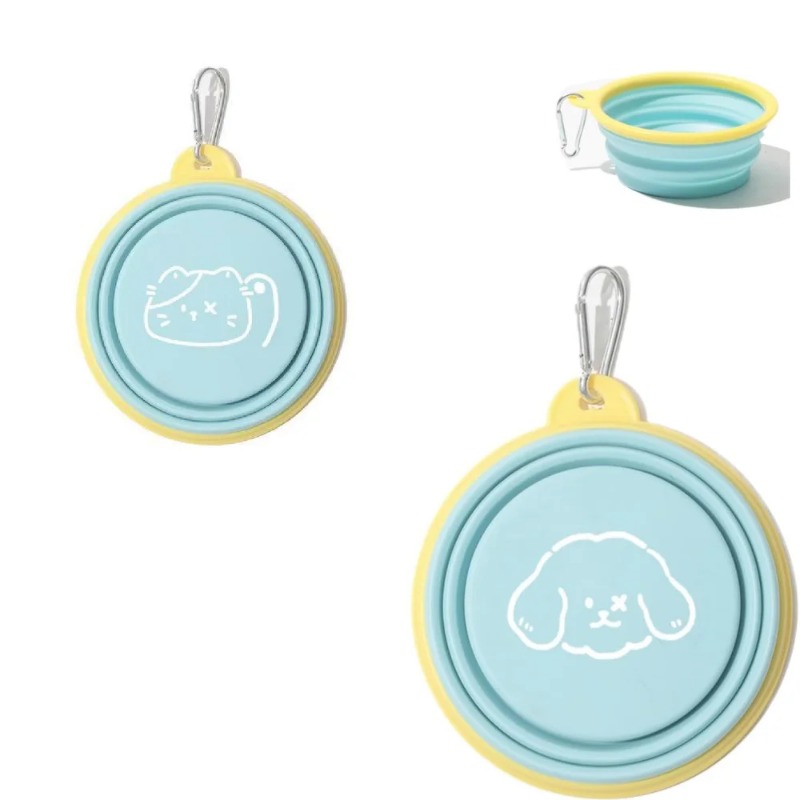 Baby Food Cat - Pet Outdoor Folding Bowl Portable Travel