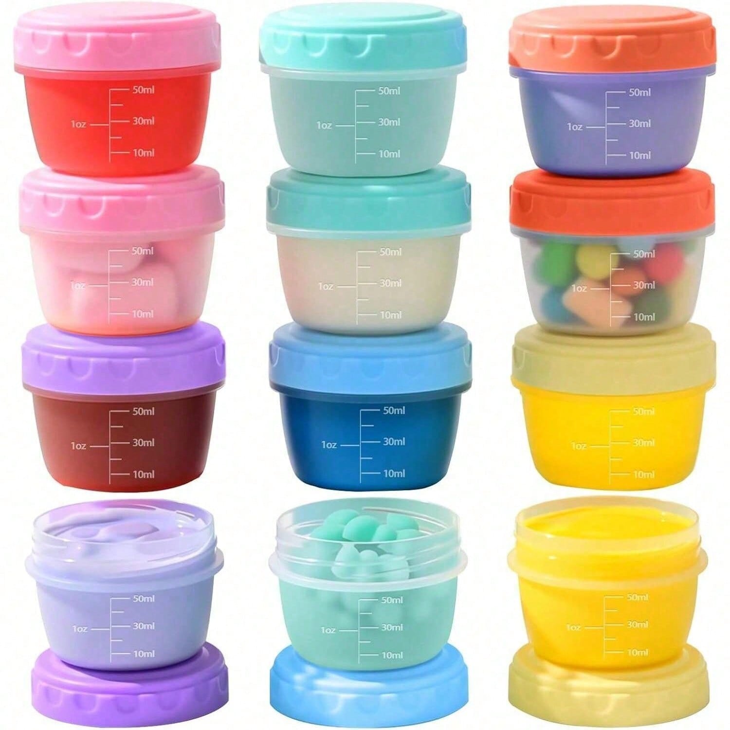 Baby Food Jar - 1-6 Pack 2.7 OZ Salad Dressing