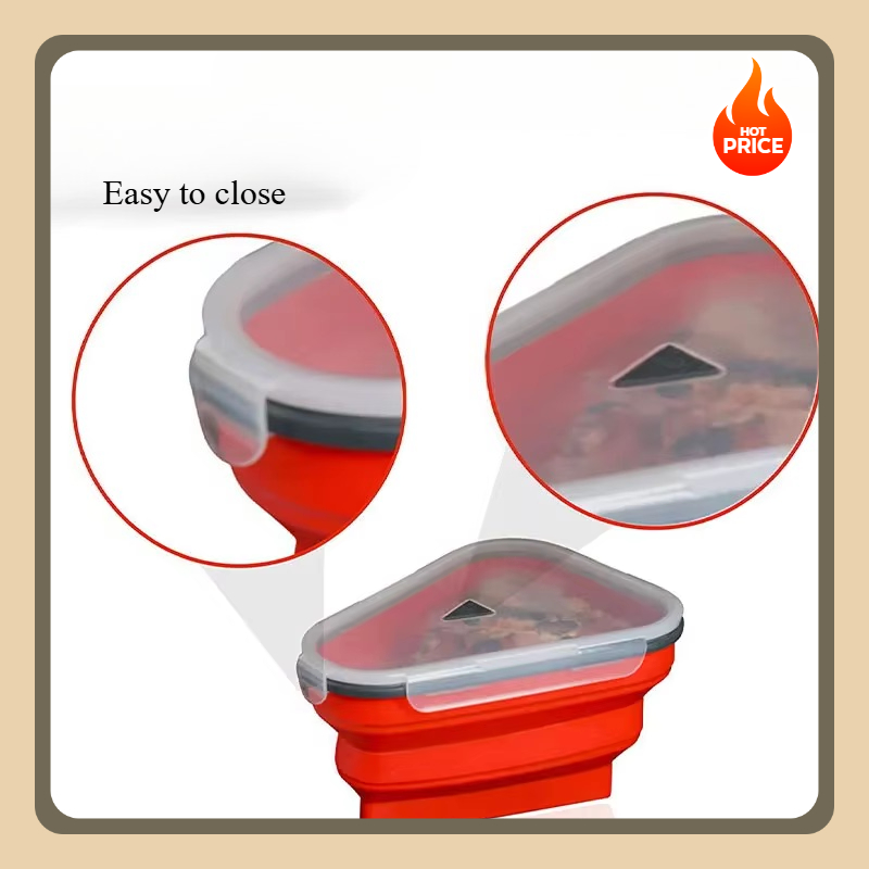 Baby Food Intake - Food Grade Silicone Folding Pizza Box