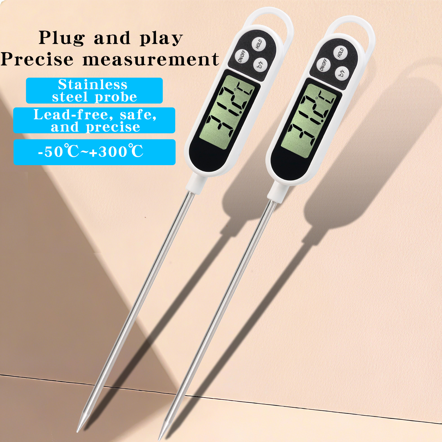 Baby 1 Year Food - High-Precision Digital Food Thermometer – For
