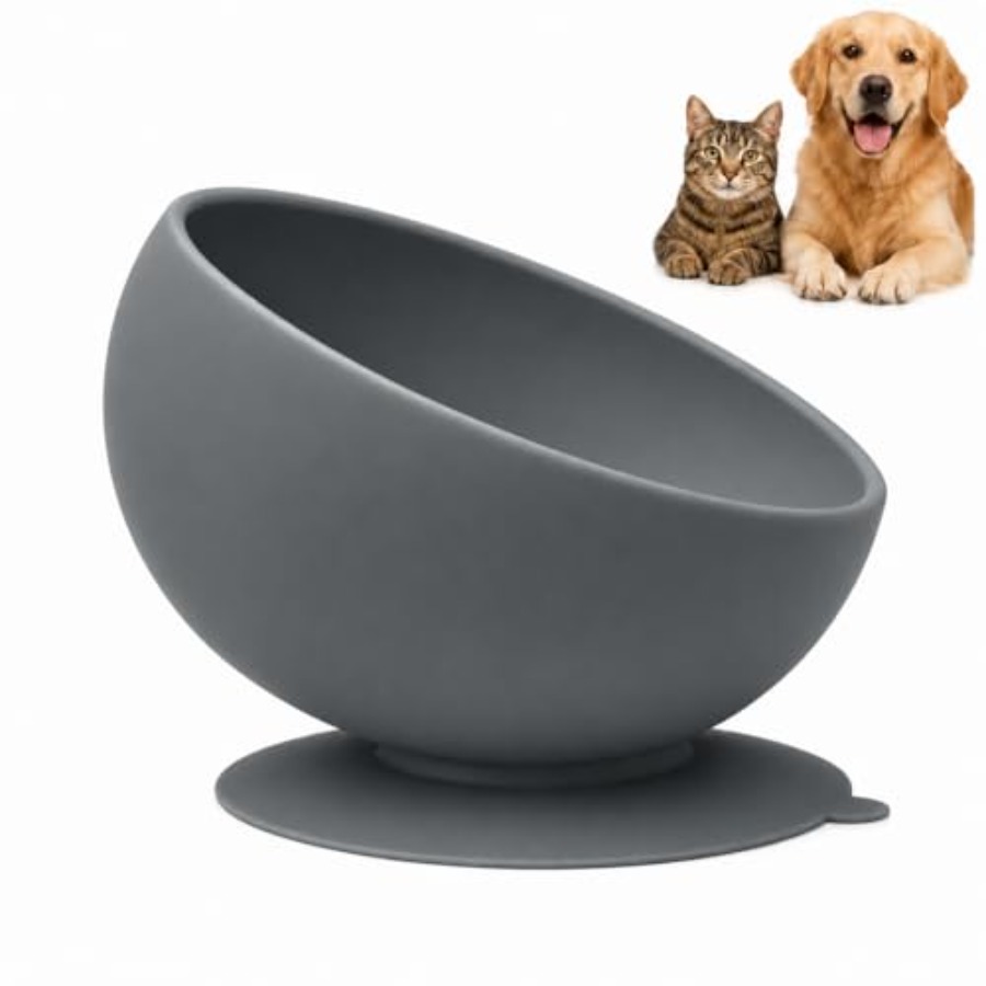 Silicone Slow Feeder Cat Bowl, - Silicone Suction Bowl recensione e prezzo