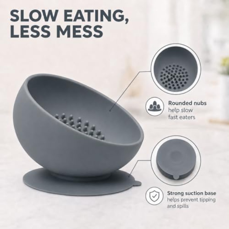 Silicone Slow Feeder Cat Bowl, - Silicone Suction Bowl recensione e prezzo