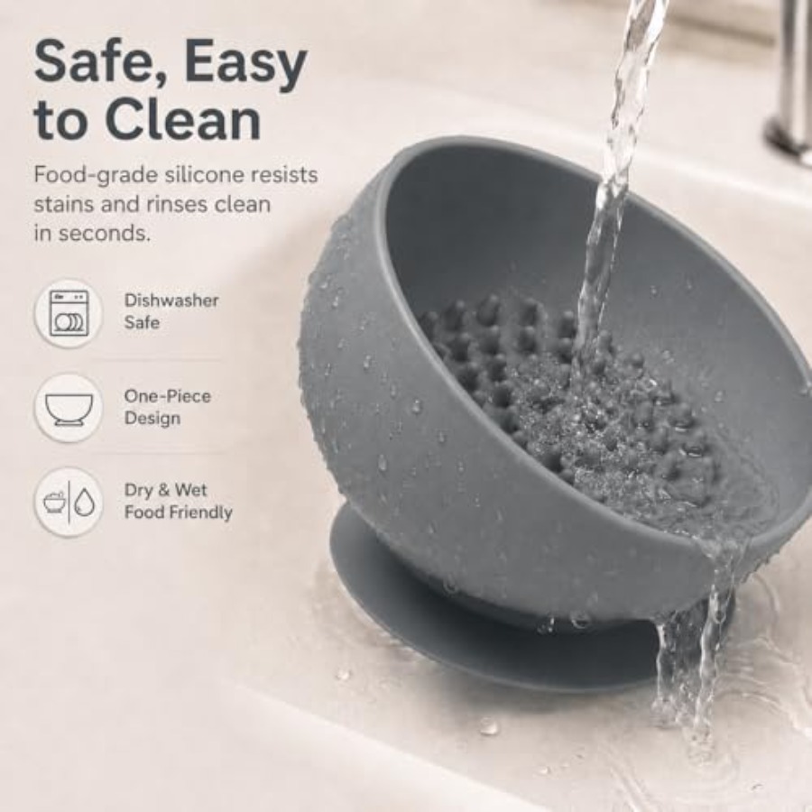 Silicone Slow Feeder Cat Bowl, - Silicone Suction Bowl recensione e prezzo