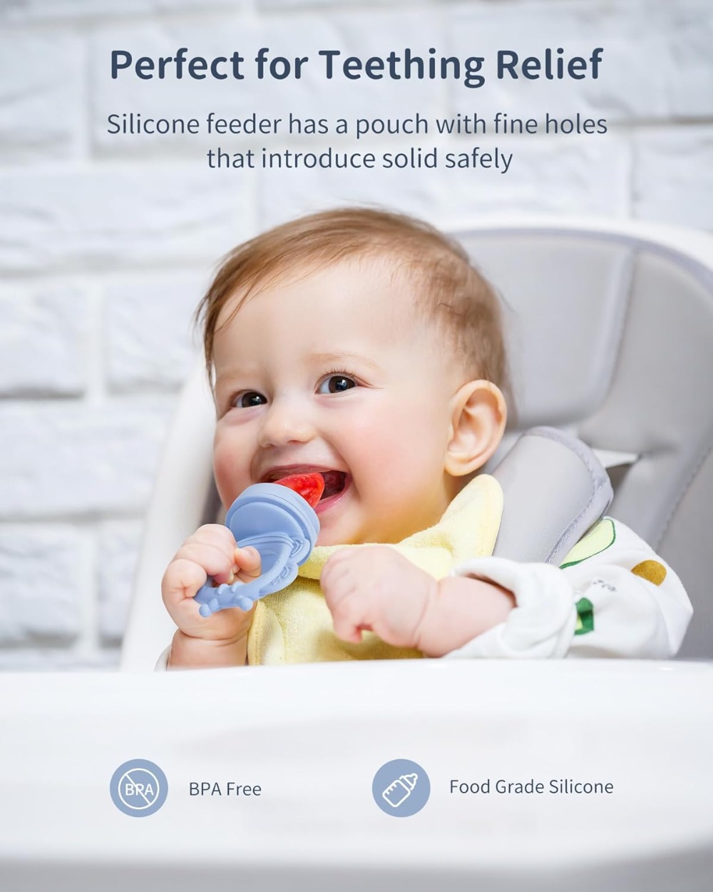 Silicone Baby Fruit Food Feede - Baby Food Tray recensione e prezzo