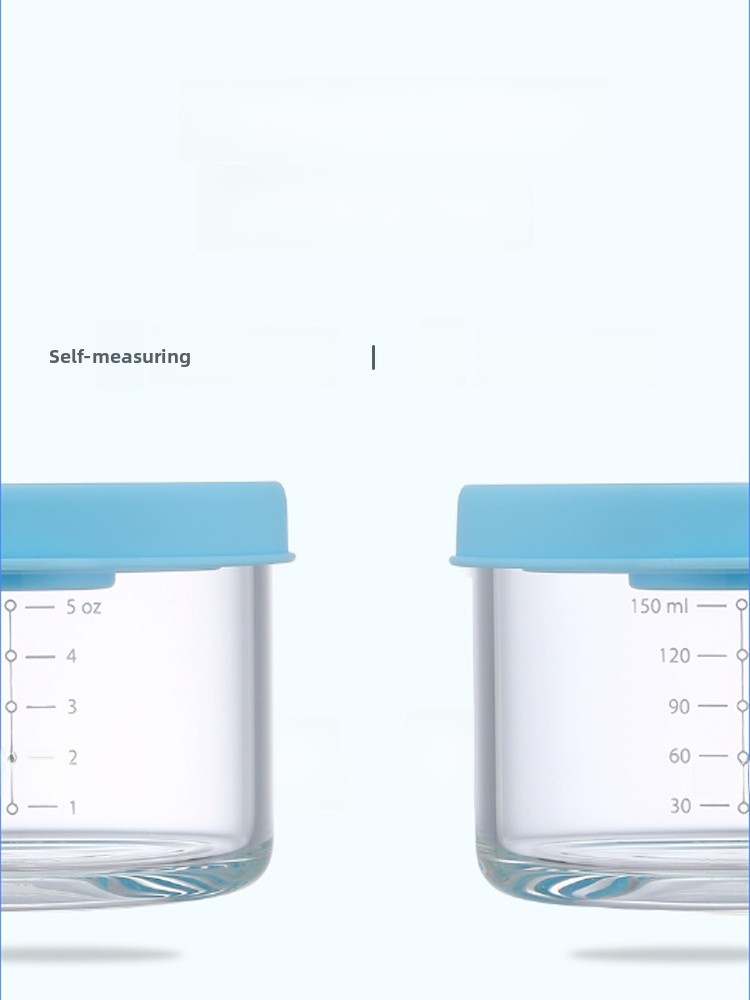 Portable Baby Food Bowl with S - Baby Food Glass Containers recensione e prezzo