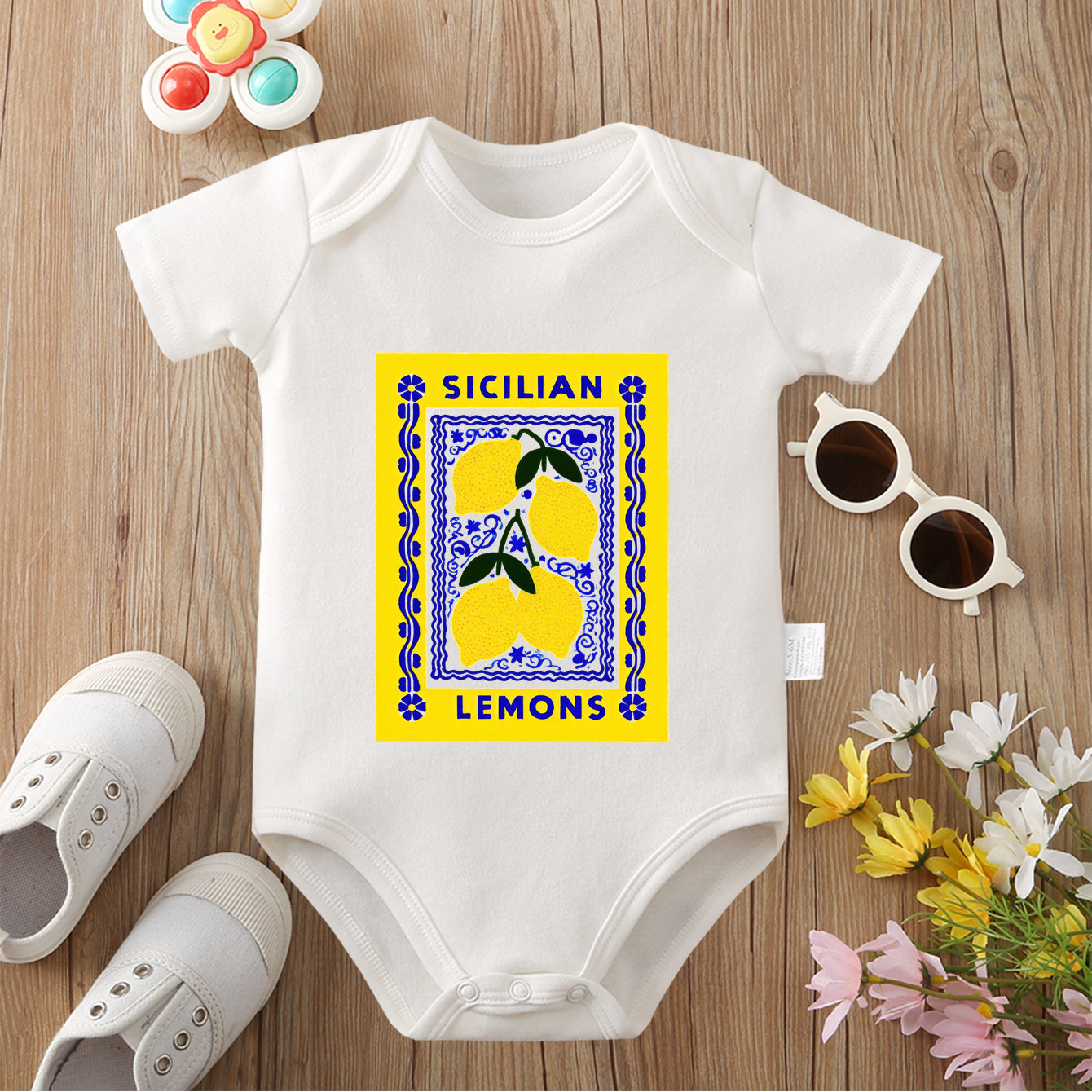 100% Cotton Onesie Summer Food - Baby Food Intake recensione e prezzo