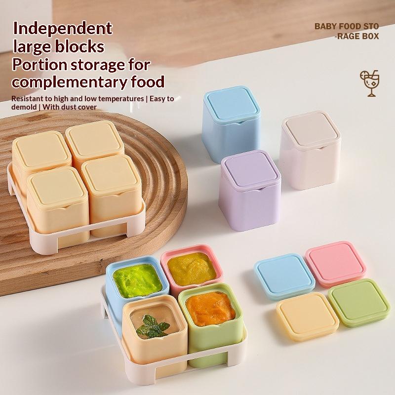 4 Grids Baby Food Storage Cont - Baby Food Homemade recensione e prezzo