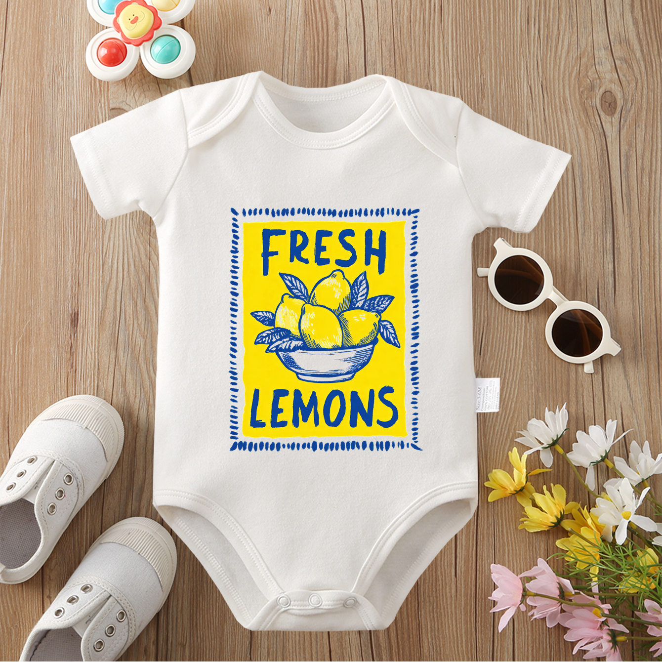 100% Cotton Onesie Summer Food - Baby Food Intake recensione e prezzo