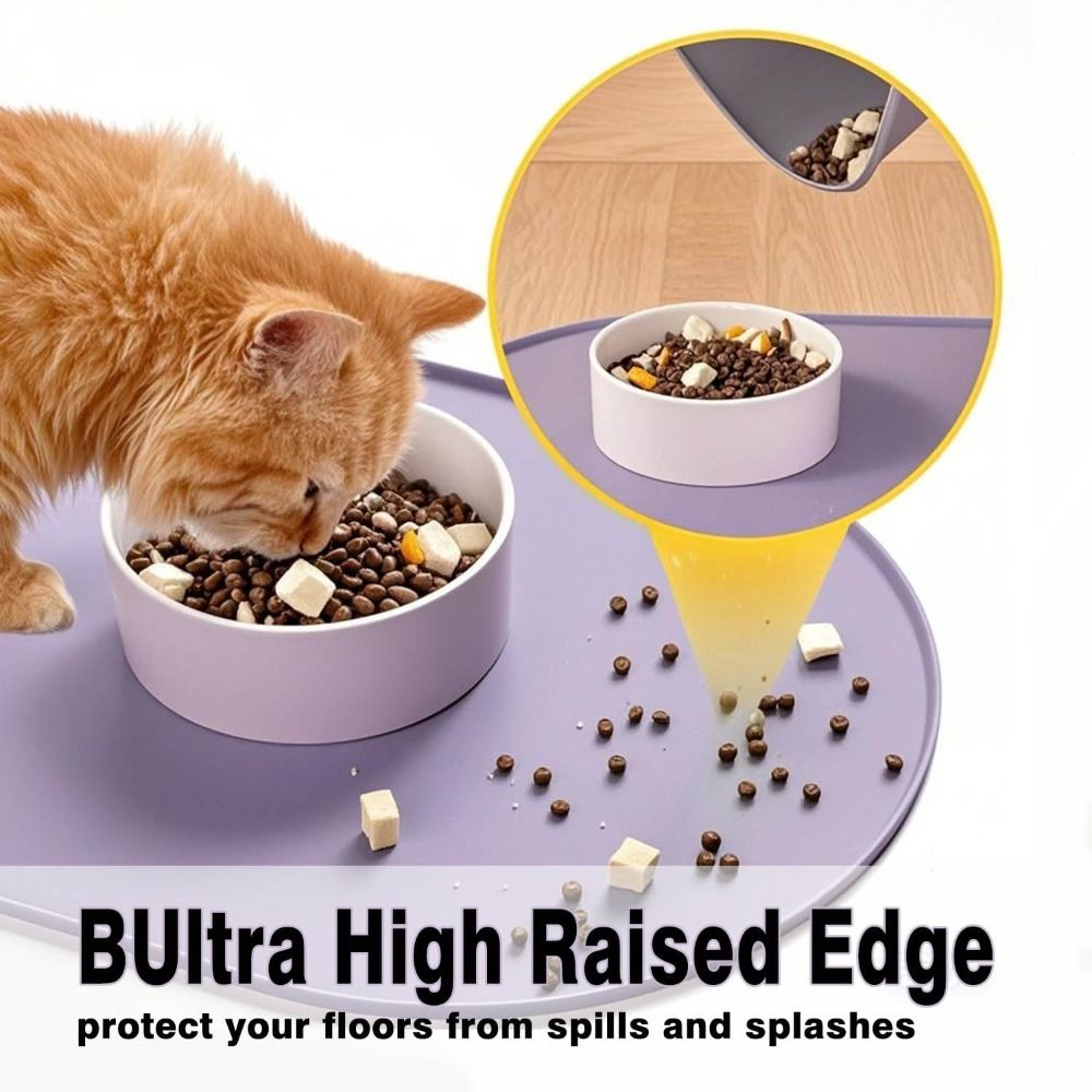 Durable Silicone Pet Food Mat  - Baby Food Cat recensione e prezzo
