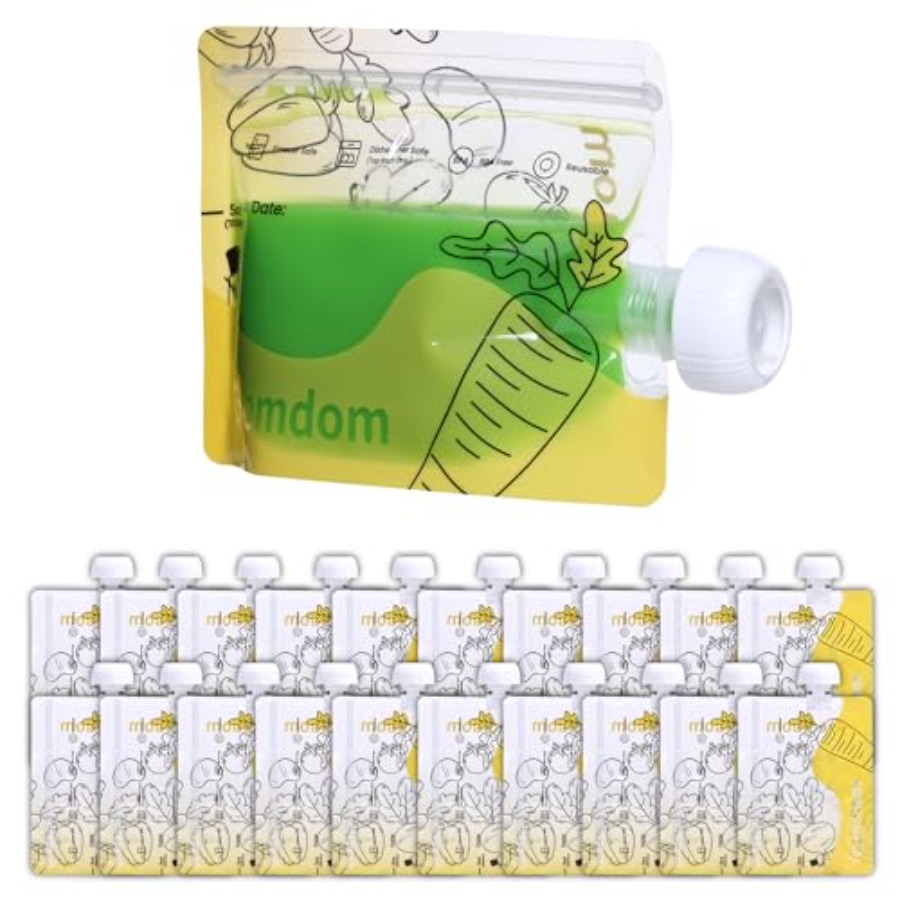 Pack Reusable Baby Food Pouche - Baby Food Organic Pouches recensione e prezzo