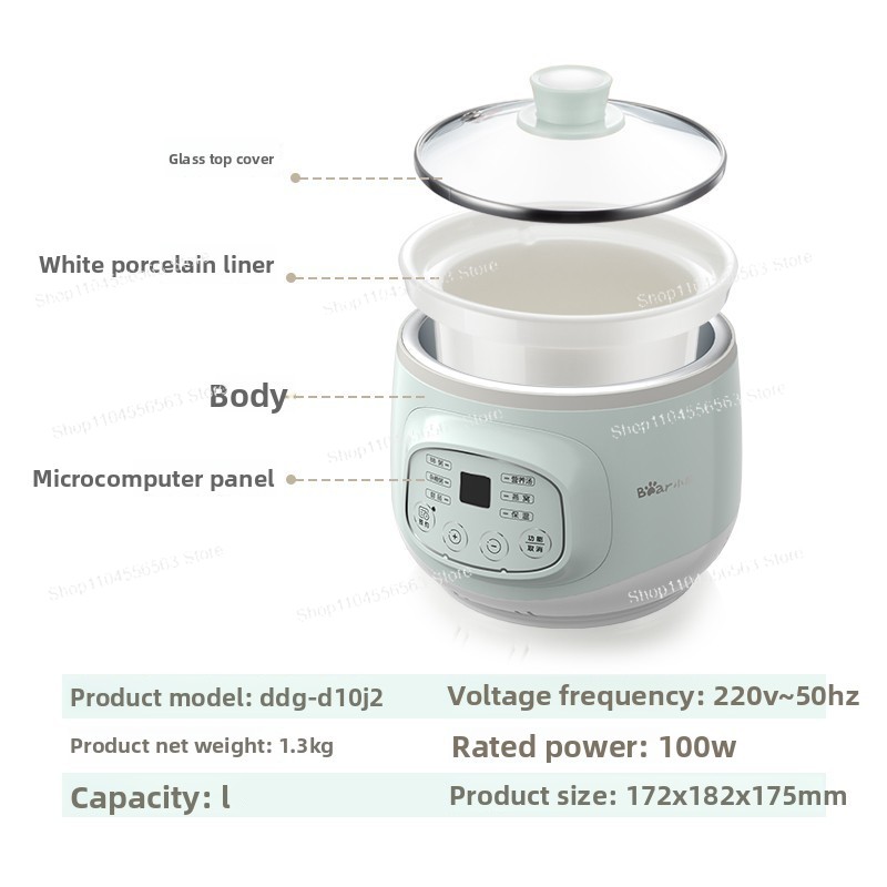 Mini Electric Stew Pot DDZ-A08 - Baby 1 Year Food recensione e prezzo