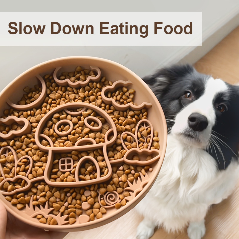 New Mushroom Dog Slow Food Bow - Silicone Suction Bowl recensione e prezzo