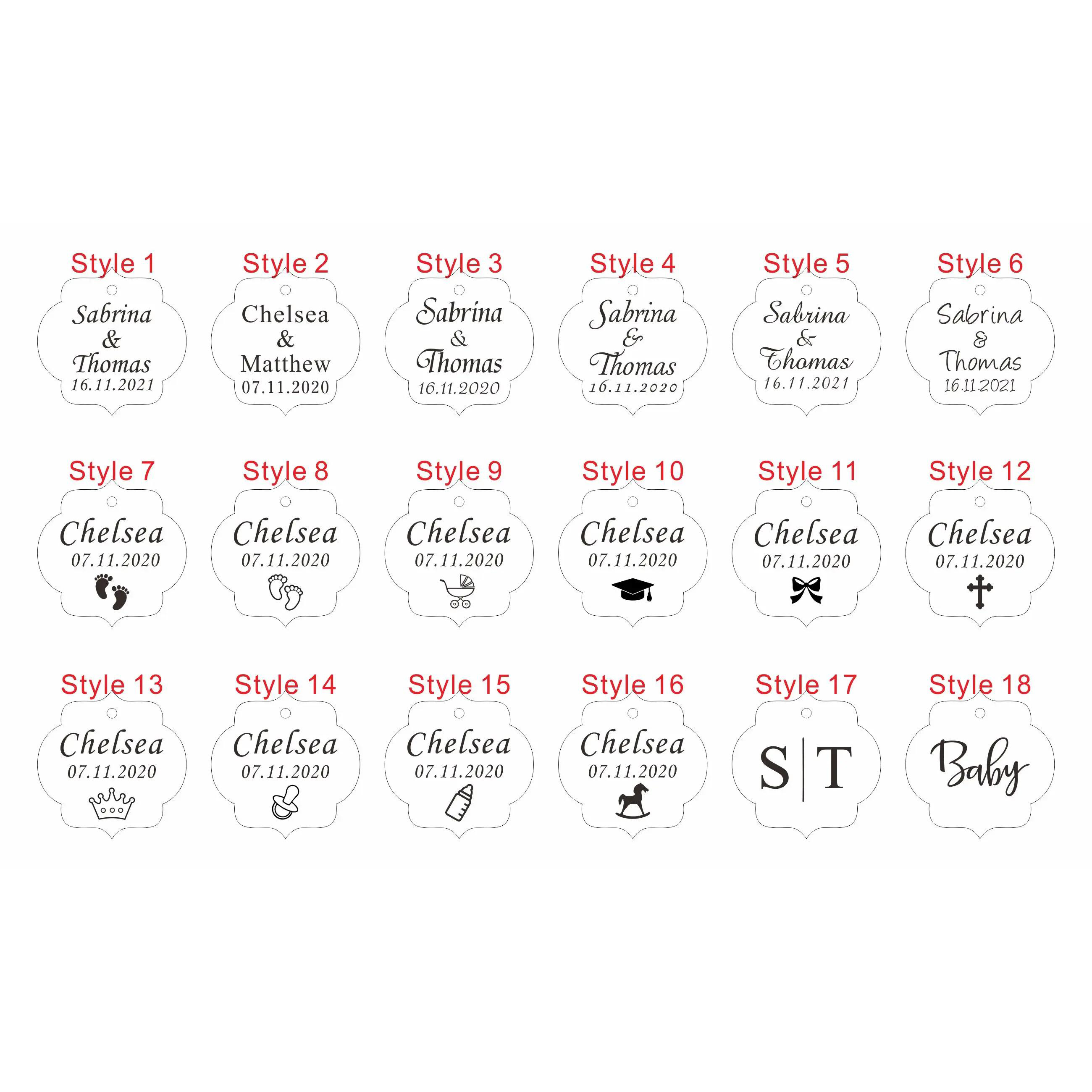 20/50/100Pcs Custom Wedding Pa - Baby 1 Year Food recensione e prezzo