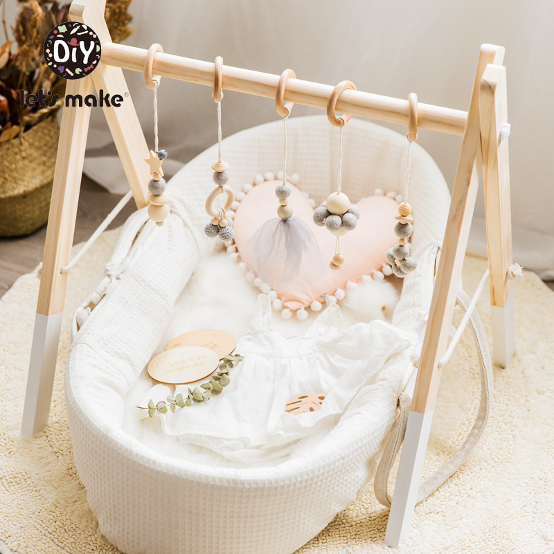 1set Wooden Baby Play Gym Anim - Baby Food Quantity recensione e prezzo