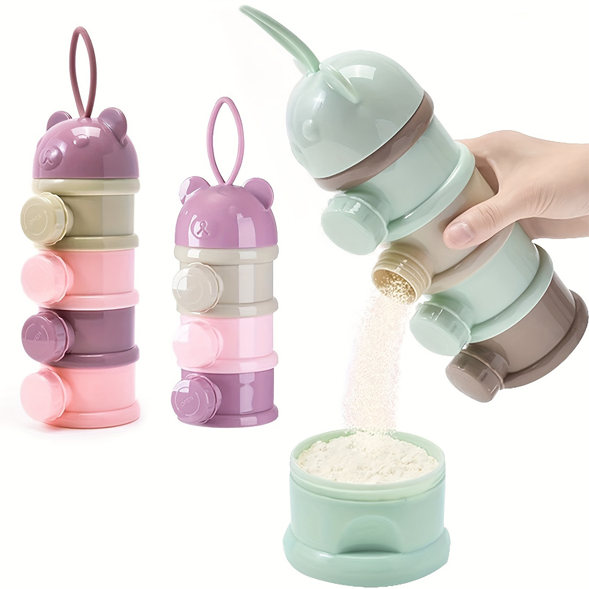 Large Capacity Baby Milk Powde - Baby Food Jar recensione e prezzo