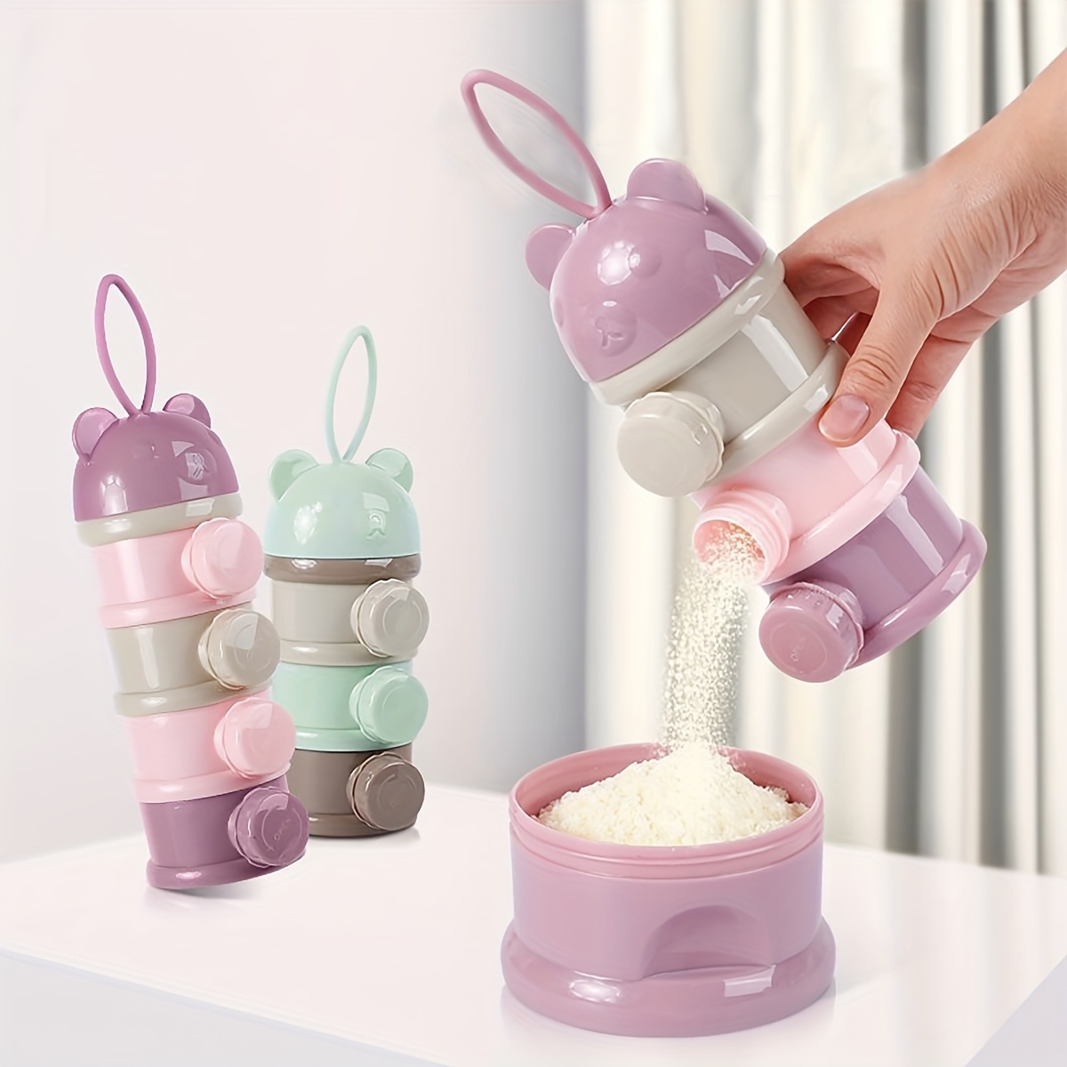 Large Capacity Baby Milk Powde - Baby Food Jar recensione e prezzo