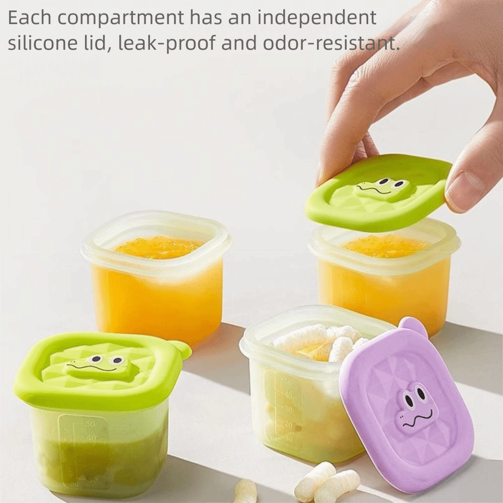 3/4/6 Grid Design Baby Food Fr - Baby Food Tray recensione e prezzo