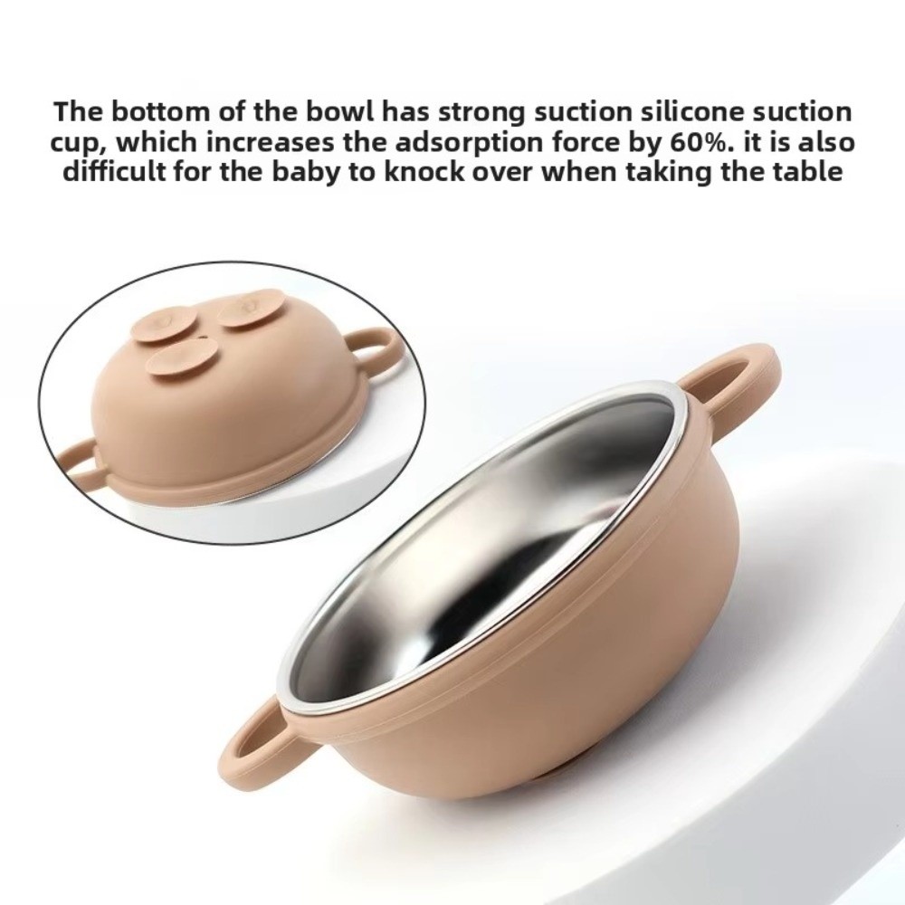 304 Stainless Steel Baby Feedi - Silicone Suction Bowl recensione e prezzo