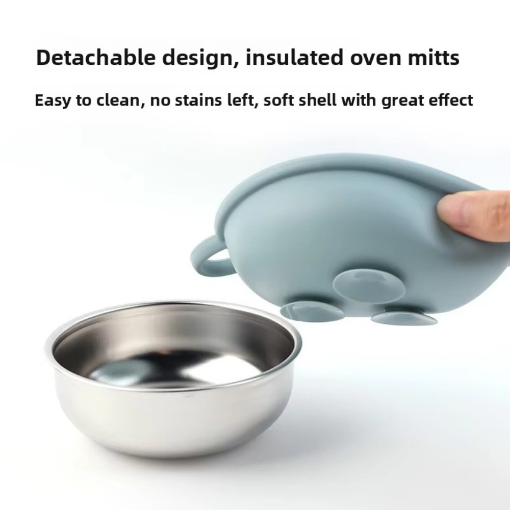 304 Stainless Steel Baby Feedi - Silicone Suction Bowl recensione e prezzo