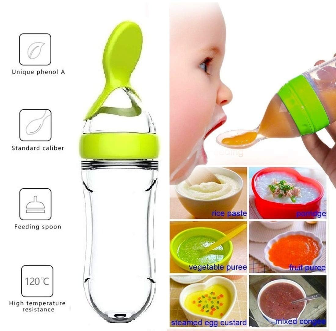 Squeezing Feeding Bottle Cup S - Baby Food Jar recensione e prezzo