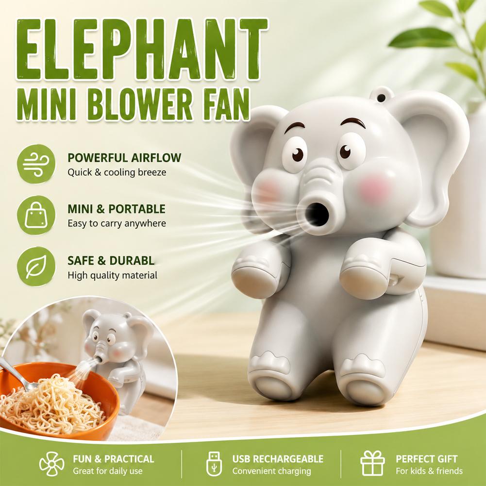 Mini Elephant Food Cooler Fan, - Baby 1 Year Food recensione e prezzo
