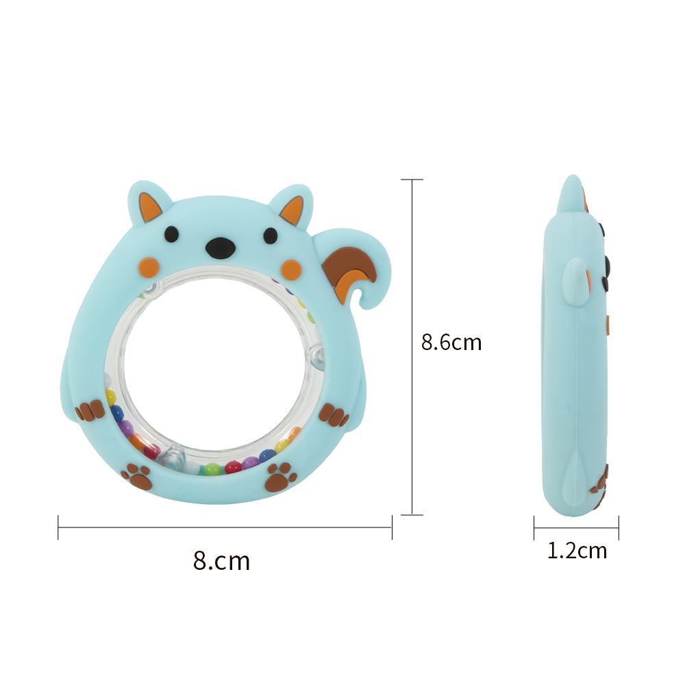 4PCS Cartoon Squirrel Teething - Baby Food Age recensione e prezzo