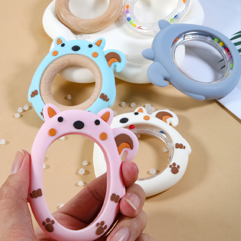 4PCS Cartoon Squirrel Teething - Baby Food Age recensione e prezzo