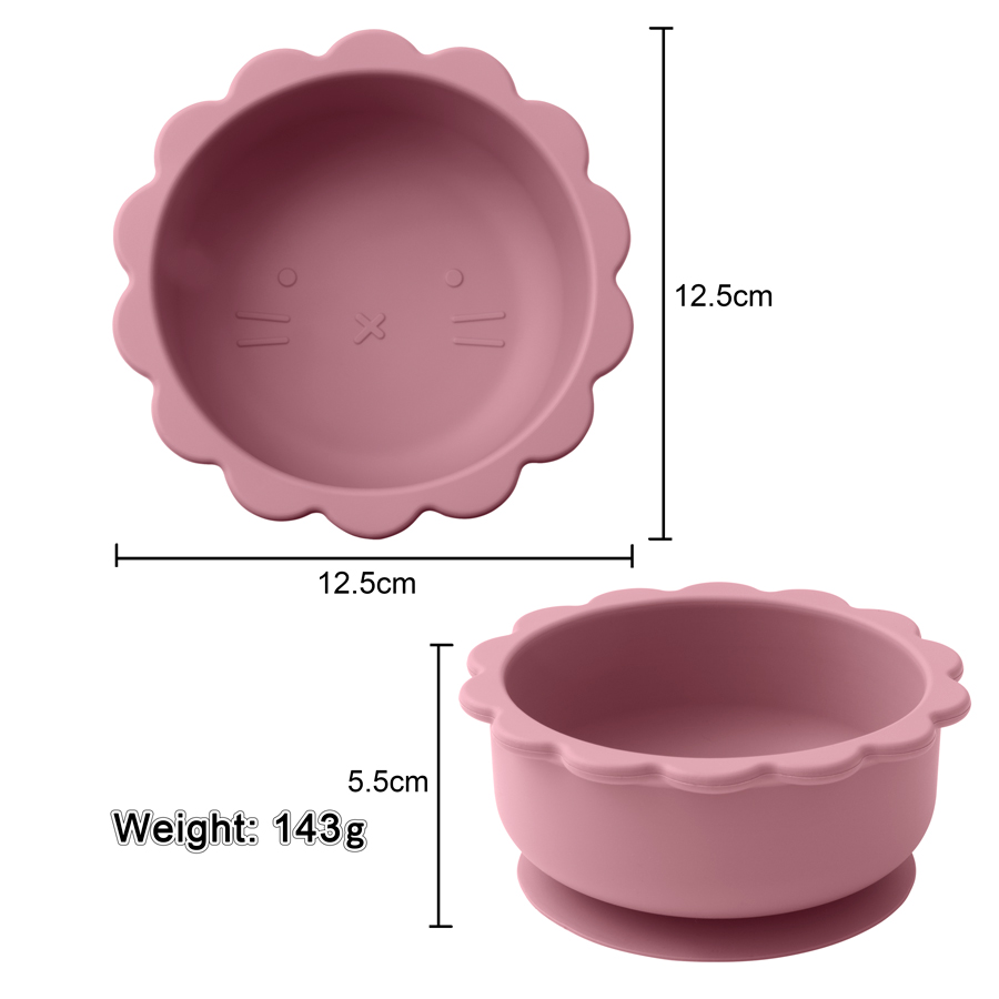 Cartoon Baby Weaning Feeding S - Silicone Suction Bowl recensione e prezzo