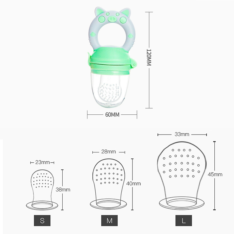4pcs/set Silicone Fruit & Vege - Baby Food Quantity recensione e prezzo