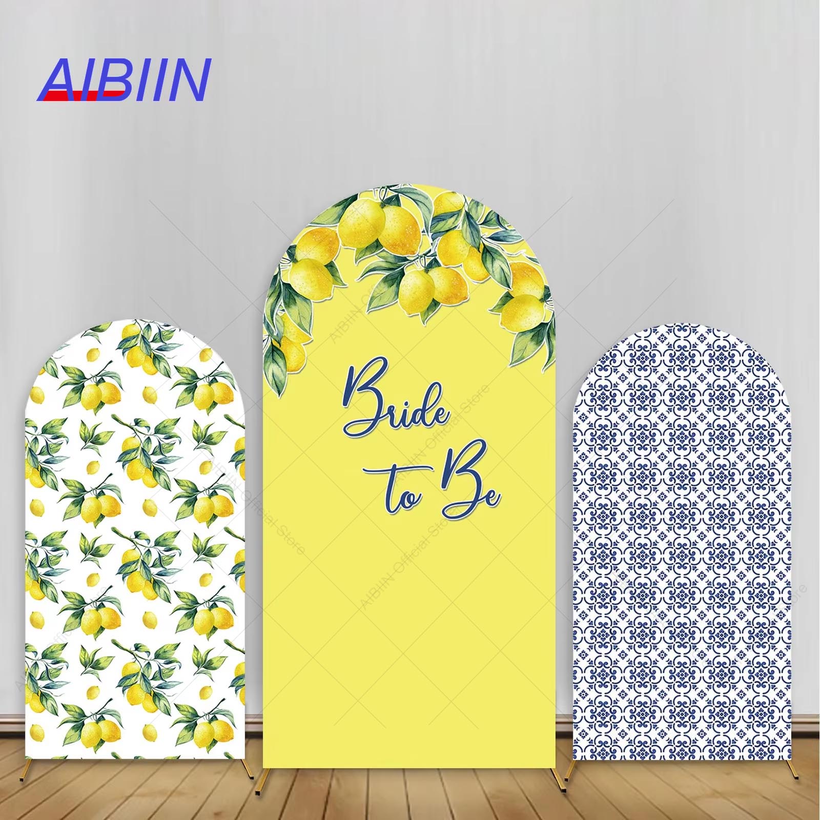Lemon Bride to Be Arch Backdro - Baby Food Yellow recensione e prezzo
