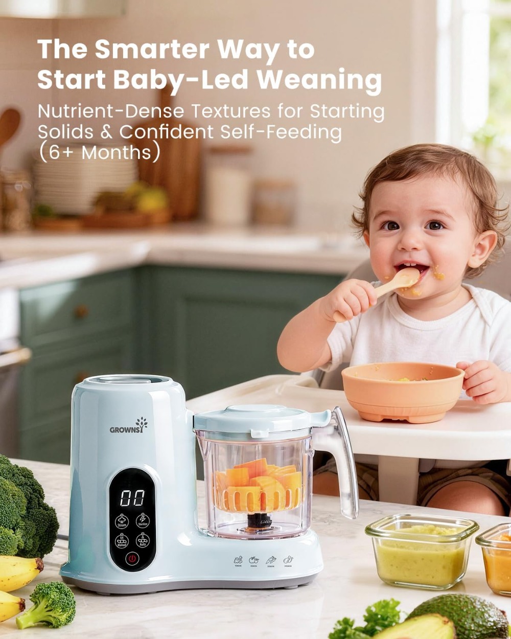 Baby Food Maker with Steam Bas - Baby Food Homemade recensione e prezzo