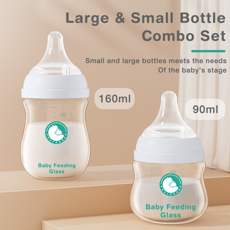 MAMIJOY Anti-Choke Baby Bottle - Baby Food Glass Containers recensione e prezzo
