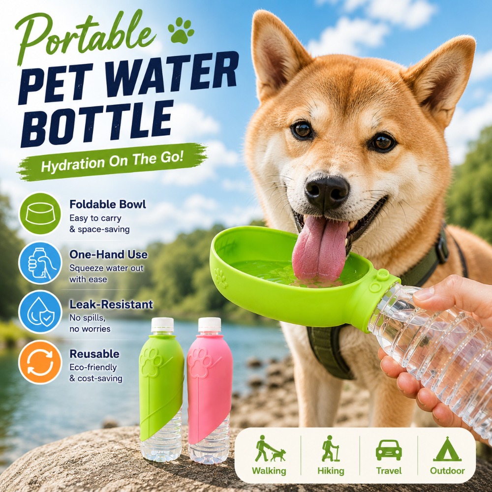Portable Pet Feeding Water Bow - Baby Food Cat recensione e prezzo