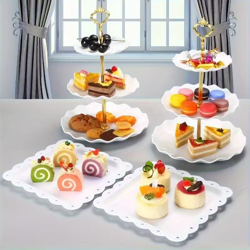 1/3/4/5PCS Decorative Food Tra - Baby Food Quantity recensione e prezzo