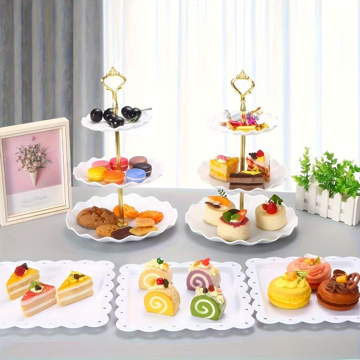 1/3/4/5PCS Decorative Food Tra - Baby Food Quantity recensione e prezzo