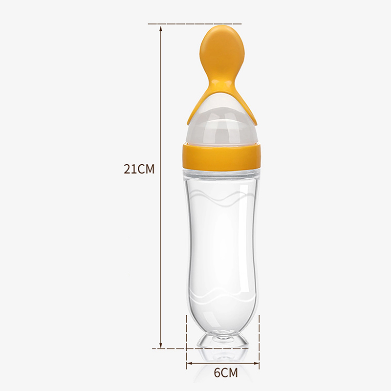 Squeezing Feeding Bottle Silic - Baby Food Jar recensione e prezzo