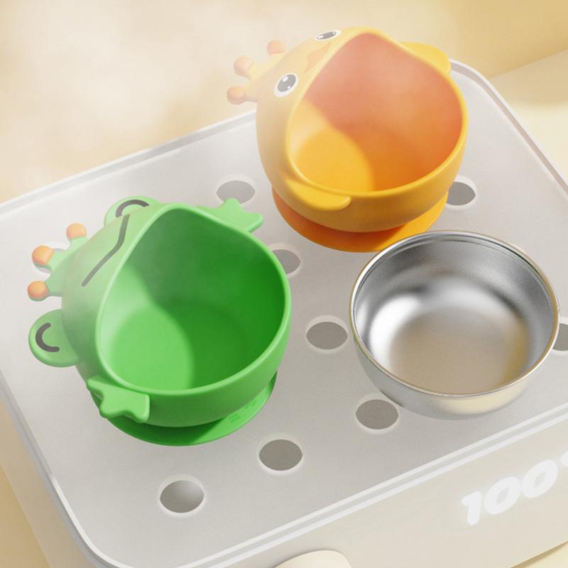 Baby Suction Bowls Cartoon Noo - Baby Food Age recensione e prezzo