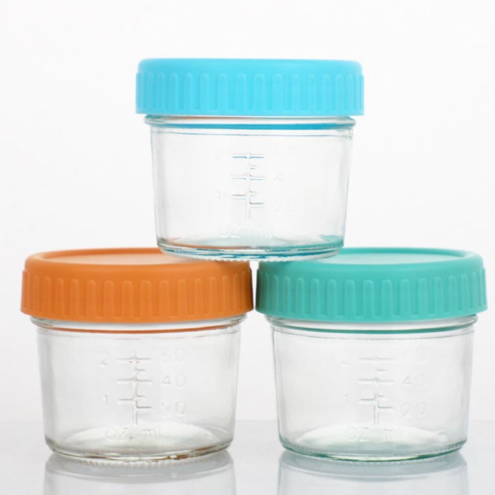 6pcs Mason Jar Glass Baby Food - Baby Food Glass Containers recensione e prezzo