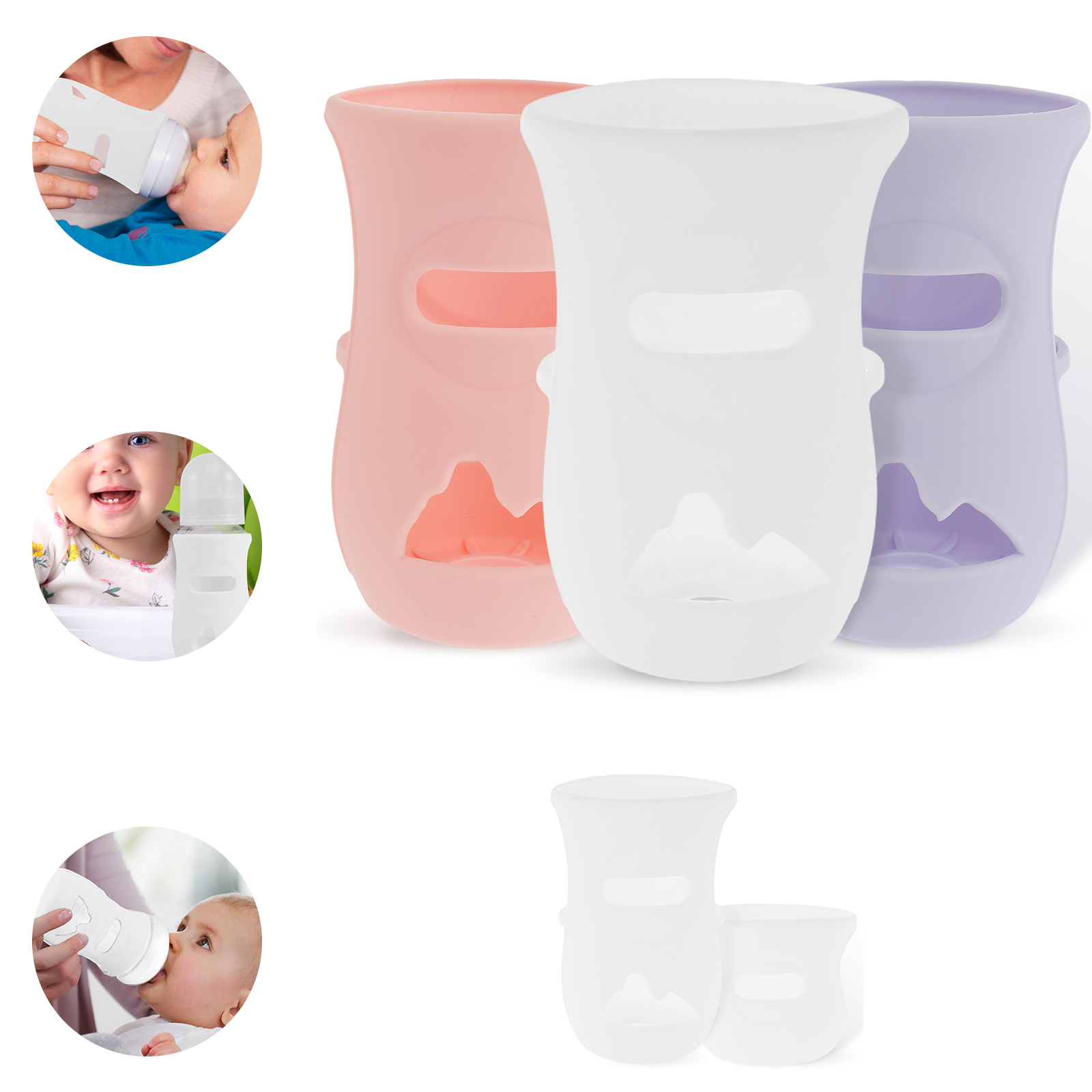 Silicone Sleeves Silicone Baby - Baby Food Jar recensione e prezzo