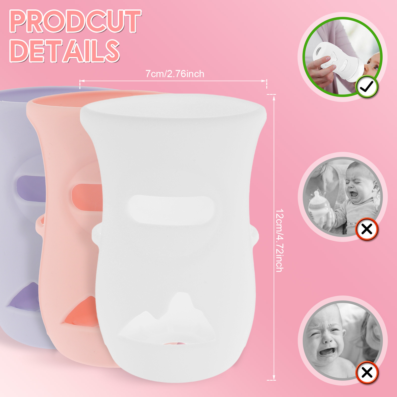 Silicone Sleeves Silicone Baby - Baby Food Jar recensione e prezzo