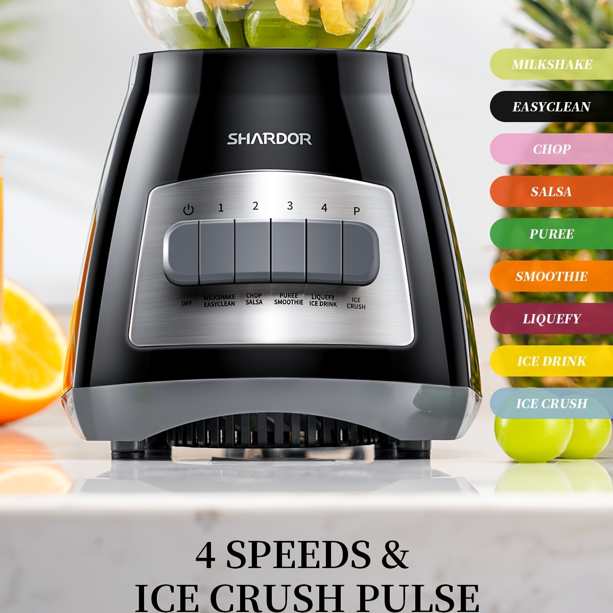 Smoothie Blender with 52 oz Gl - Baby Food Jar recensione e prezzo