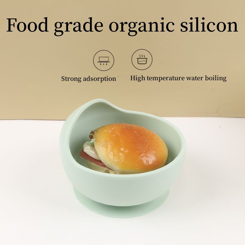2PCS/Set Silicone Baby Feeding - Silicone Suction Bowl recensione e prezzo