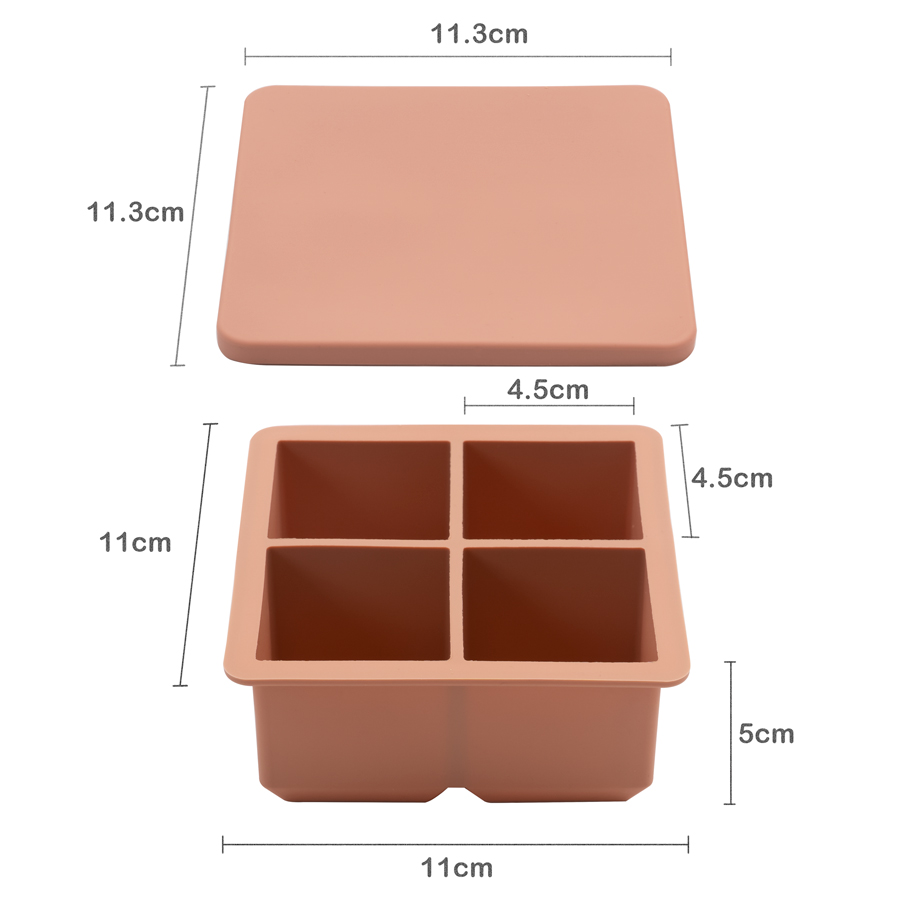 Food Grade Soft Silicone Squar - Baby Food Tray recensione e prezzo