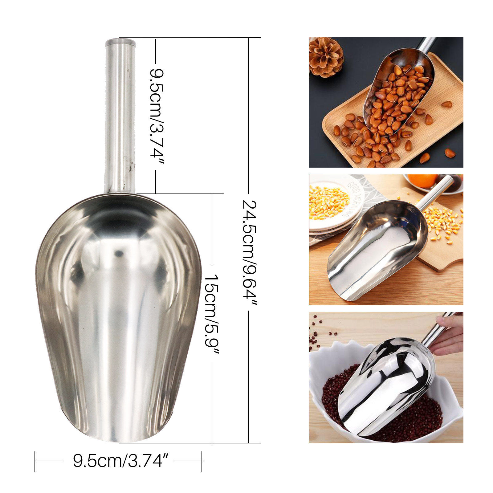Pet Food Shovel Stainless Stee - Baby Food Cat recensione e prezzo