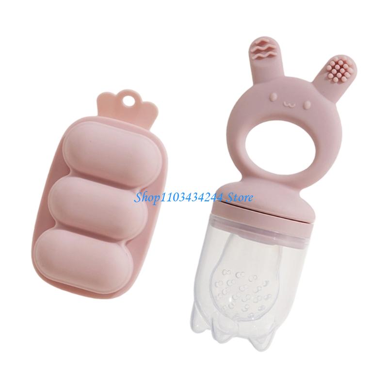 Silicone Baby Teether Feeder w - Baby Food Tray recensione e prezzo