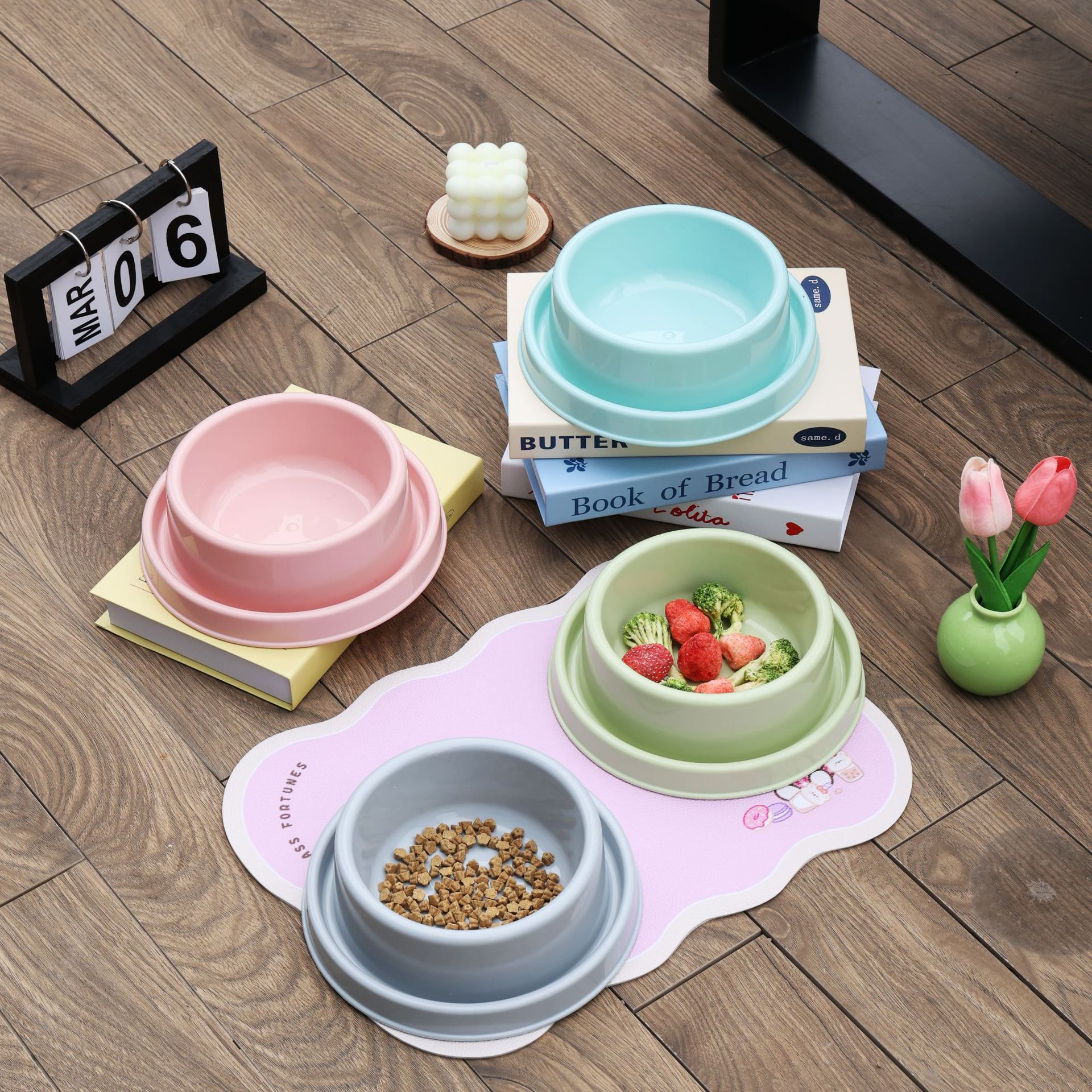 Non-Slip Anti-Tip Pet Bowls fo - Baby Food Cat recensione e prezzo