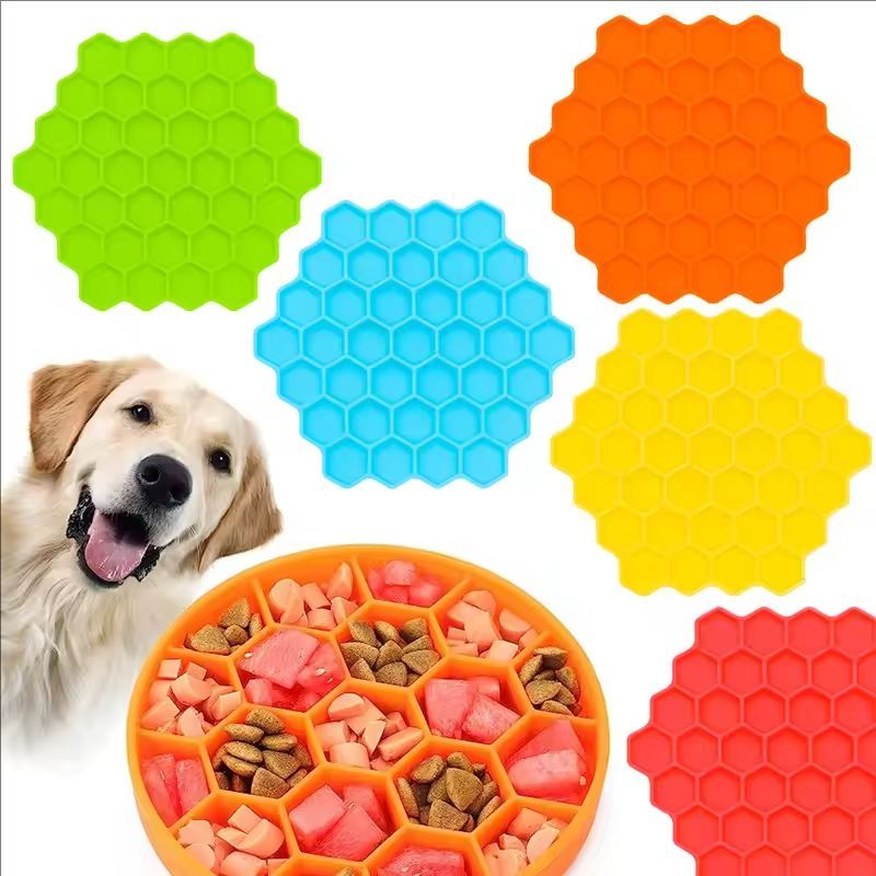 Pet Supplies Cat Honeycomb Fee - Silicone Suction Bowl recensione e prezzo