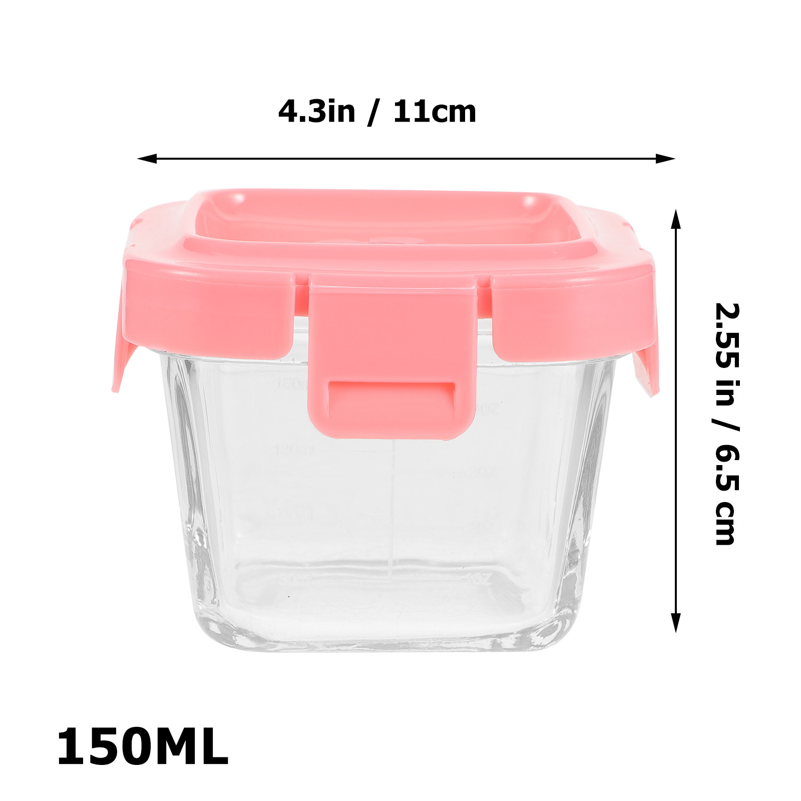 2Pcs Baby Food Storage Bowl Hi - Baby Food Glass Containers recensione e prezzo